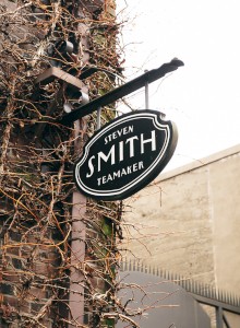 A sign for 